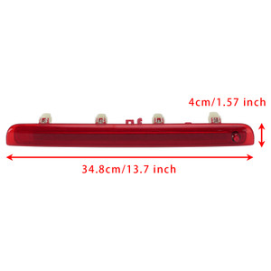 LED Third Brake Light Auxiliary Brake Lamp 52014774 For Fiat Panda 2012?2024 Red