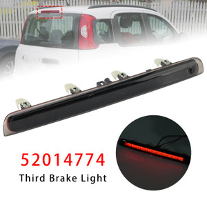 Third Brake Light Auxiliary Brake Lamp 52014774 For Fiat Panda 2012?2024 Black