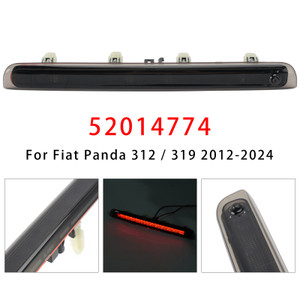 Third Brake Light Auxiliary Brake Lamp 52014774 For Fiat Panda 2012?2024 Black