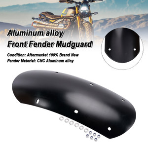 Aluminum alloy Front Mudguard For Street Scrambler 900 2026-2027 Black