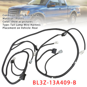 Rear Tail Light Wiring Harness BL3Z-13A409-B For Ford F-150 2011-2014