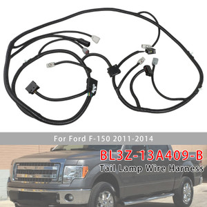 Rear Tail Light Wiring Harness BL3Z-13A409-B For Ford F-150 2011-2014