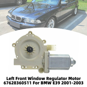 Left Front Window Regulator Motor 67628360511 For BMW E39