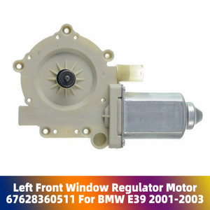 Left Front Window Regulator Motor 67628360511 For BMW E39