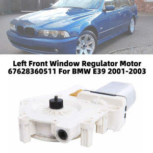 Left Front Window Regulator Motor 67628360511 For BMW E39