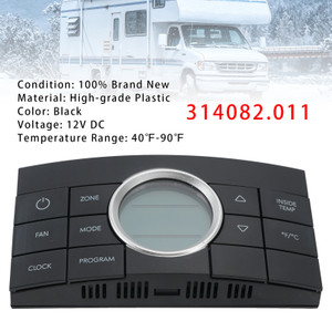 314082.011 RV Thermostat Multi-Zone Comfort Center For Dometic CCC2 457915 Black