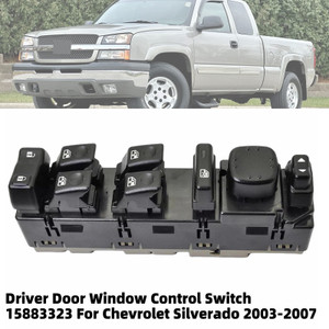 Driver Door Window Control Switch 15883323 For Chevrolet Silverado 2003-2007