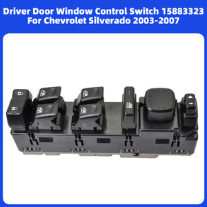 Driver Door Window Control Switch 15883323 For Chevrolet Silverado 2003-2007