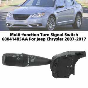 Multi-function Turn Signal Switch 68041485AA For Jeep Chrysler 2007-2017