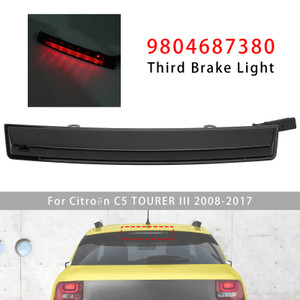 Third Brake Light 9804687380 For Citro?n Peugeot Black