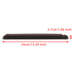 Rear High Level Third Brake Light Stop Lamp For VW Transporter 2016-2021 Black