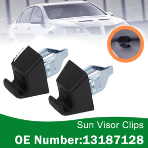 Sun Visor Clips Black 13187128 For Holden Commodore Pontiac G8 2008-2009