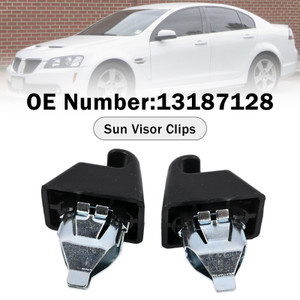Sun Visor Clips Black 13187128 For Holden Commodore Pontiac G8 2008-2009