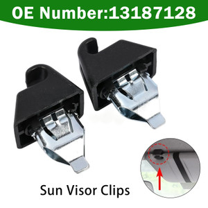 Sun Visor Clips Black 13187128 For Holden Commodore Pontiac G8 2008-2009