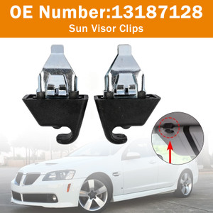 Sun Visor Clips Black 13187128 For Holden Commodore Pontiac G8 2008-2009