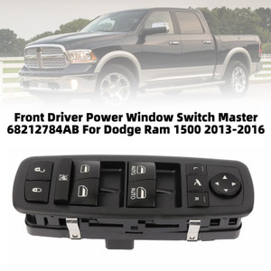 Front Driver Power Window Switch Master 68212784AB For Dodge Ram 1500 2013-2016