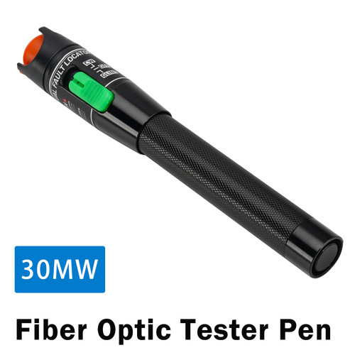 30MW Visual Fault Locator Fiber Optic Tester VFL Fiber Optic Cable Tester Meter