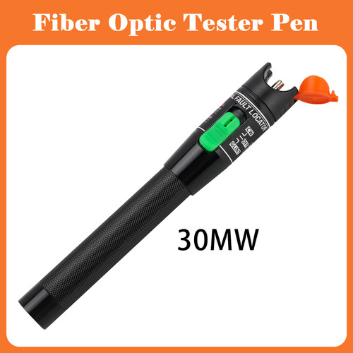 30MW Visual Fault Locator Fiber Optic Tester VFL Fiber Optic Cable Tester Meter