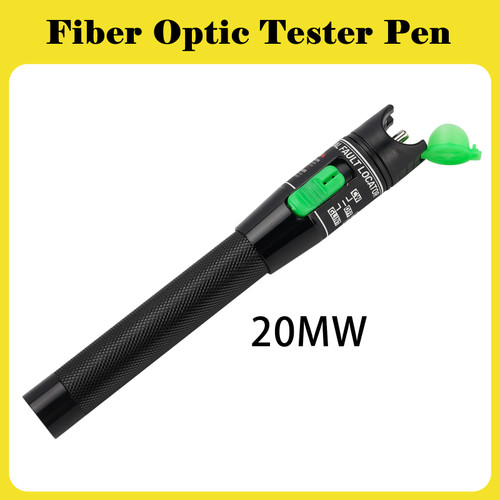 20MW Visual Fault Locator Fiber Optic Tester VFL Fiber Optic Cable Tester Meter