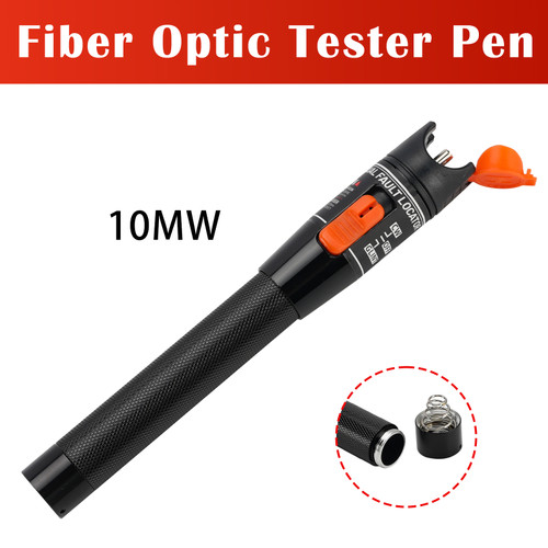 10MW Visual Fault Locator Fiber Optic Tester VFL Fiber Optic Cable Tester Meter