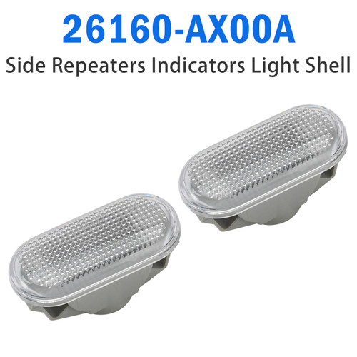 Side Repeaters Indicators Light Shell Case for Nissan March Micra 26160-AX00A