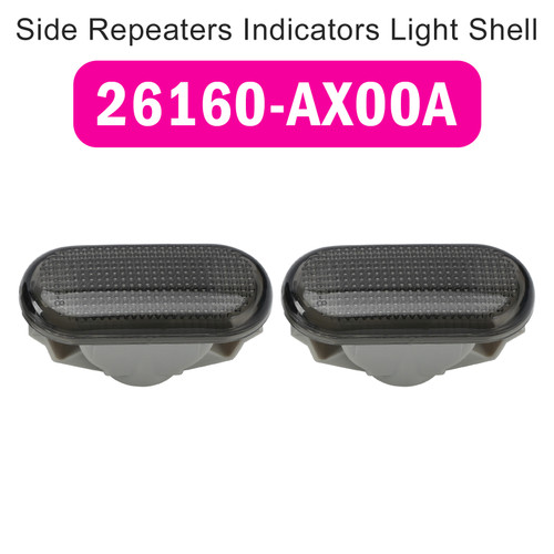 Side Repeaters Indicators Light Shell Case for Nissan March Micra 26160-AX00A