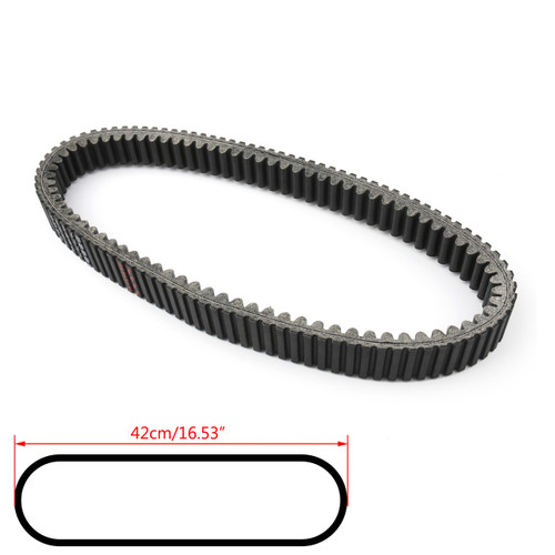 Drive Belt 3403-141 For Suzuki LT-A700 KingQuad 700, LT-A750XZ KingQuad 750AXi Limited Edition, LT-A750X KingQuad 750AXi, Black