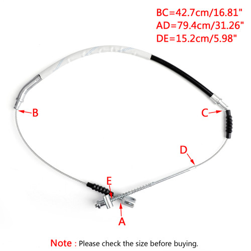 Rear Brake cable 2UJ-26351-00 For Yamaha XV250 Virago 1988-2007 V-Star 2008-2018