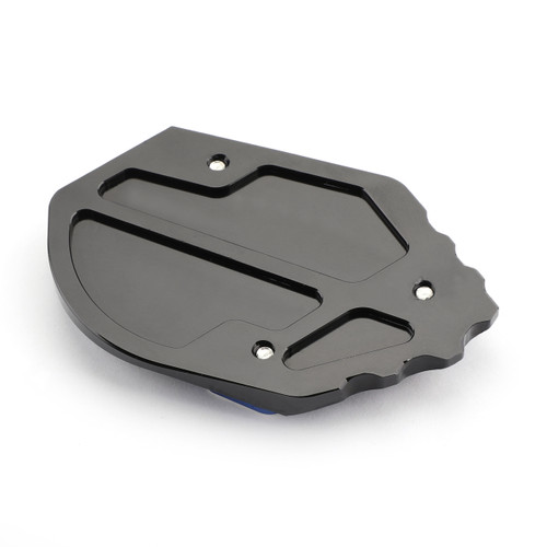 CNC Kickstand Side Stand Plate Extension Pad For BMW R1200GS ADV 2017-2018 Black