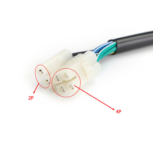 CDI CABLE WIRE HARNESS PLUG For GY6 4-STROKE 50cc-150cc 90cc SCOOTER