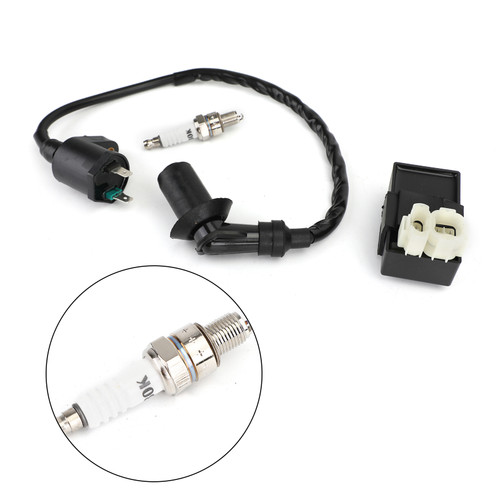 Magneto Racing Ignition Coil & Spark Plug & CDI For Honda ATC 125 200 250 350 CB 125 50 150 CH80 CH250 EZ90 FL350 GB500 TRX200 TRX300 TRX450 XL250 XL600