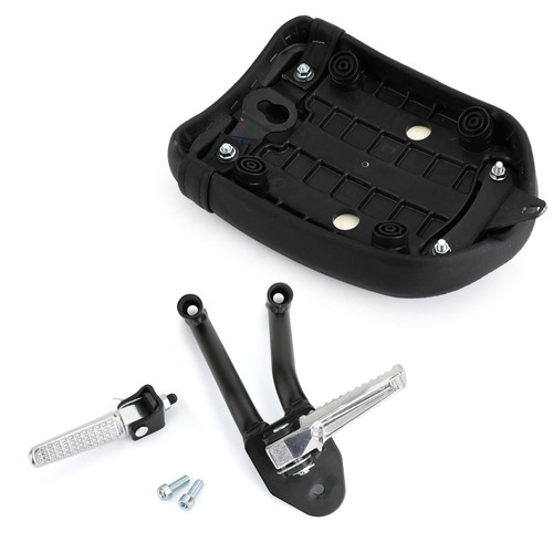 Rear Passenger Seat Cushion Pillion Pad & Foot Pegs Kit For Honda CMX 300/500 Rebel 300/500 2017-2022
