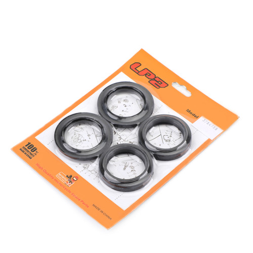 Front Fork Oil Seal Dust Seal Kit for Kawasaki ZL600A 86-87 ZL600B