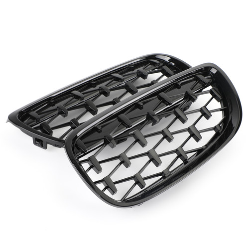 Front Kidney Grille Grill Fit For BMW E92 E93 328i 335i 2DR Meteor
