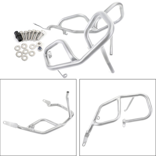 Front Lower Crash Bars Side Engine Guard Bumper For BMW F750GS F850GS 18-20 SIL