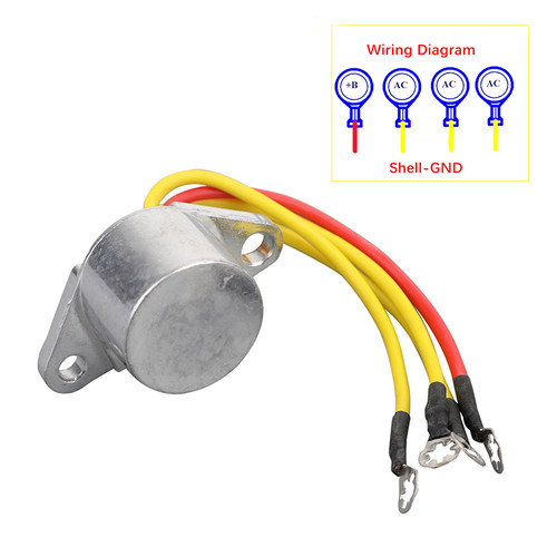 Voltage Regulator Rectifier For Johnson Evinrude Outboard 4.5hp