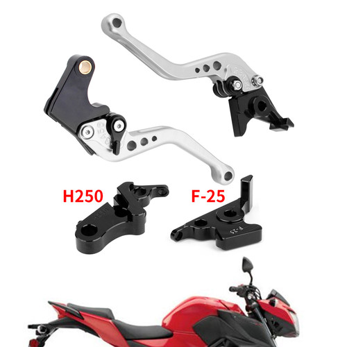 Racing Brake & Clutch Levers For Honda CBR250R CBR300RR CB300F CB300FA CBR500R CB500F CB500X SIL Color