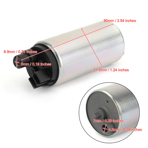 Fuel Pump + Strainer For Kawasaki BR125 BR250 BX250 ER400 ER650