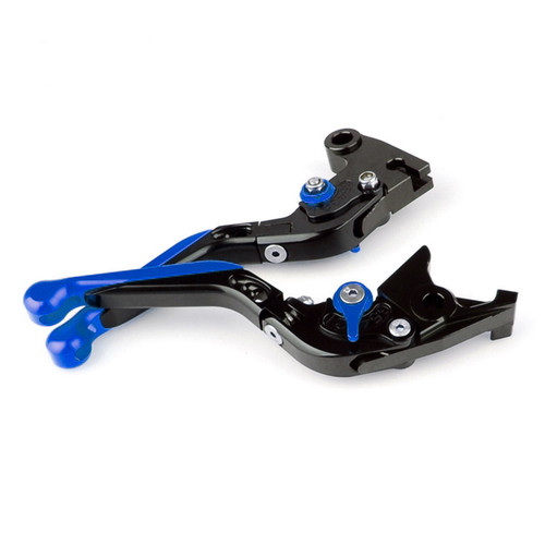 Adjustable Folding Extendable Racing Brake & Clutch Levers For BMW R1200GS Adventure (LC) 2014-2018 BLUE