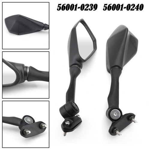 Motocycle Rear View Mirrors Fit For Kawasaki Ninja 250 Ex250 300