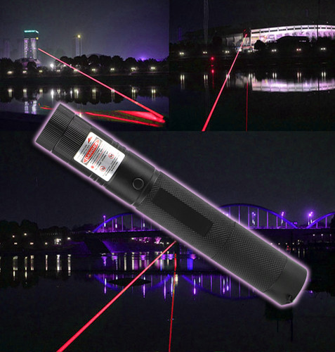 200 Miles 650nm Red Laser Pointer Pen Visible Beam Light Lazer + 18650 + Charger