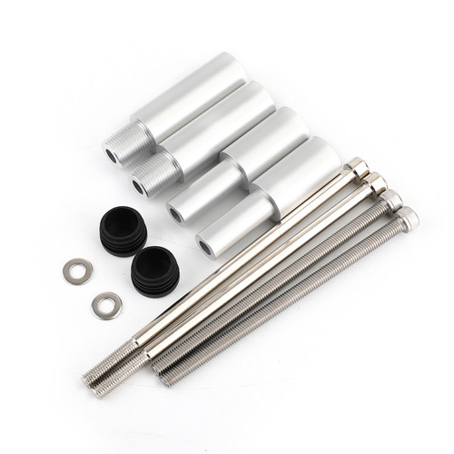 Spot Driving Fog Auxiliary Light Extension Rod Adapter Fit For BMW R1200GSA 2014-2018 R1250GSA 2018-2021