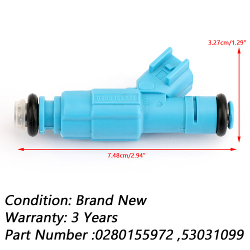 Fuel Injector Fit For Dodge Ram 1500 3.7L 02-03 Liberty 3.7L