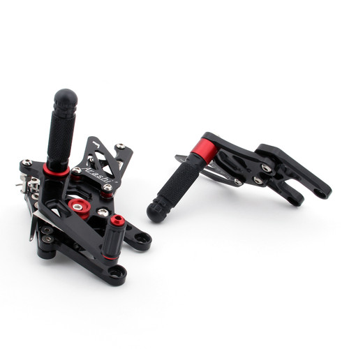 CNC Made Rearsets Fit For Honda CBR1000RR 2008-2009 BLK