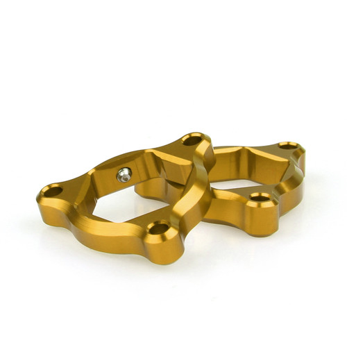スティック新品2セット Fork Preload Adjusters Ducati 1098 748 916 996 998 999 22mm Gold