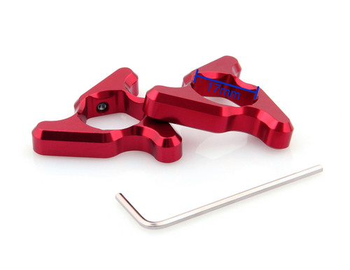 17MM Blade Fork Preload Adjusters R6 YZF 600 750 1000 Fazer FZR 1000 GSXR1100 TL1000 ZX6R ZX9R ZX12R 1098 RSV Mille Red