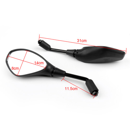 Motorcycle Rear View Mirror 10mm Fit For BMW F650GS F800GS F800R Aprilia Tuono SL750