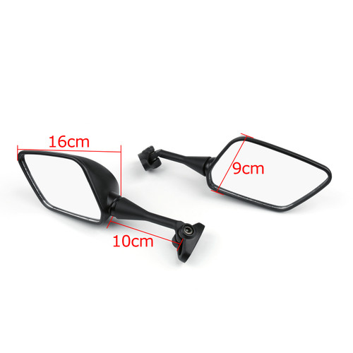 Left & Right Side Rear View Mirrors Black Fit For Hyosung GT 125R 250R 650R 650S