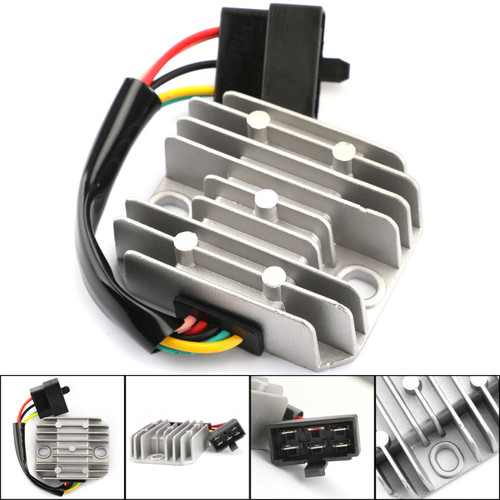 Voltage Regulator Rectifier 12V Fit For KYMCO Agility 50 R16 125/150  Super 8 50/125 hipster Like 50 People S Malaguti Ciak Master 125/150/200