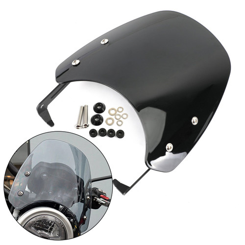 Windshield Fit For Triumph SCRAMBLER 1200 2019-2021 BLK